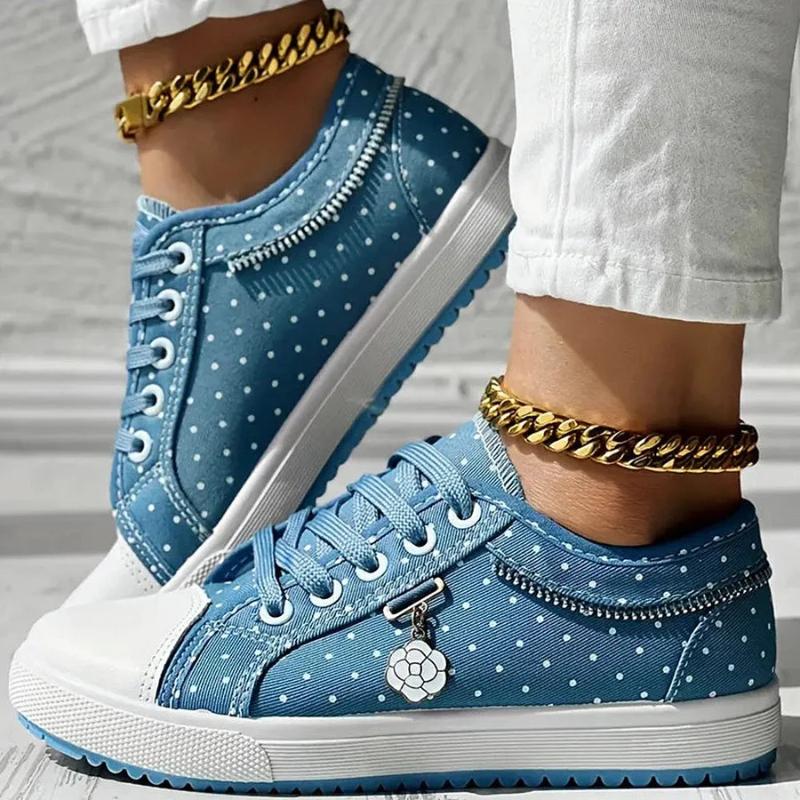 Chiara | Zapatillas Elegantes para Mujer con Detalles Florales