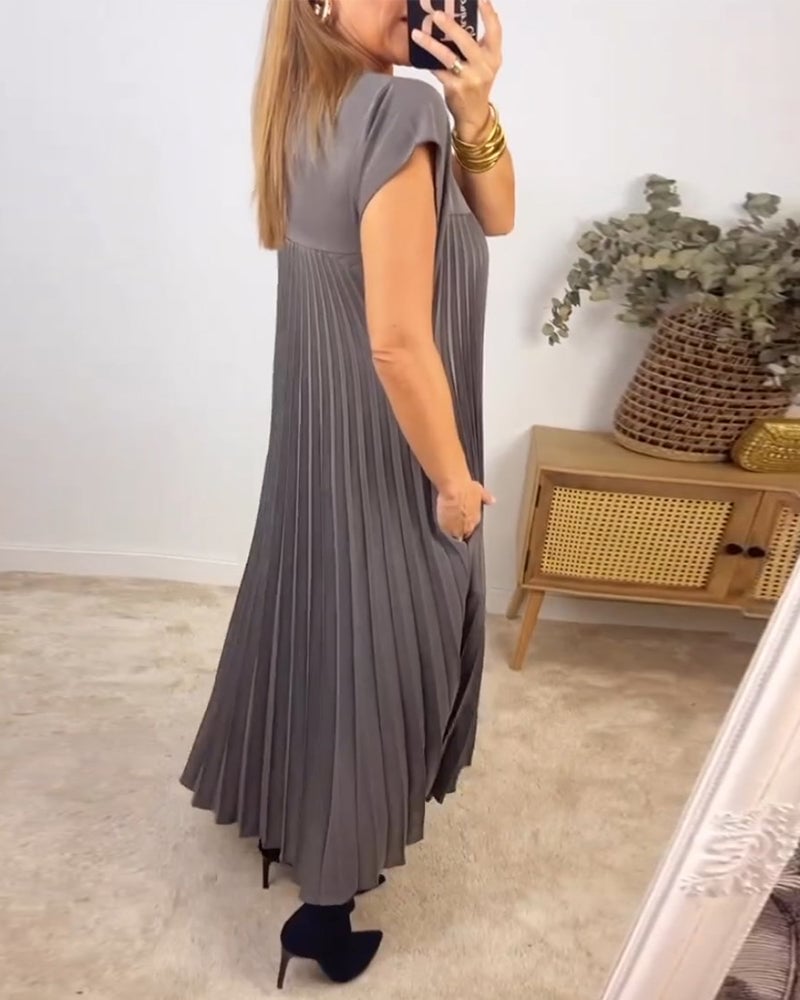 La Scintilla | Vestido Sin Mangas con Pliegues