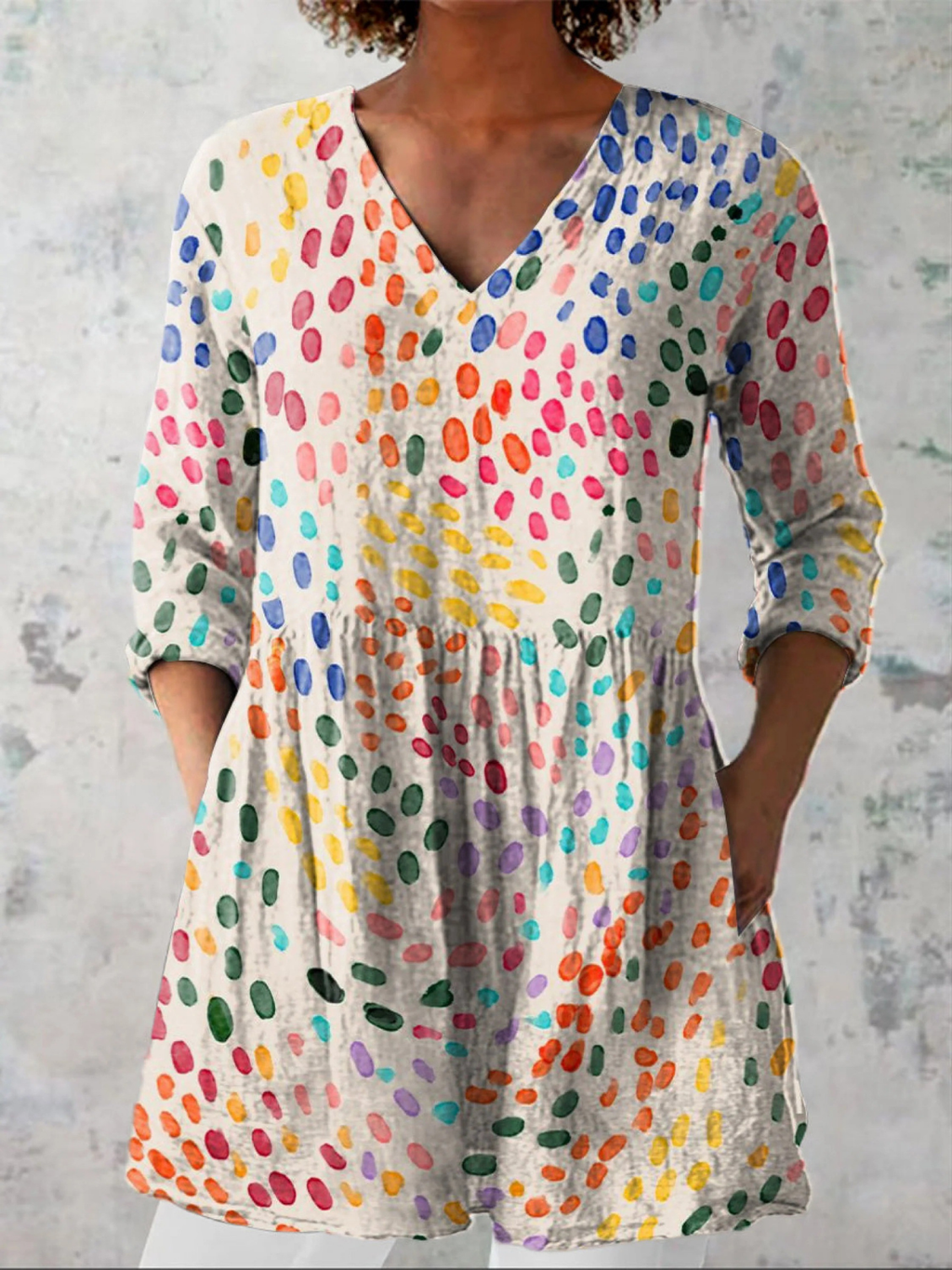 Noelle | Blusa Oversize con Diseño Vibrante