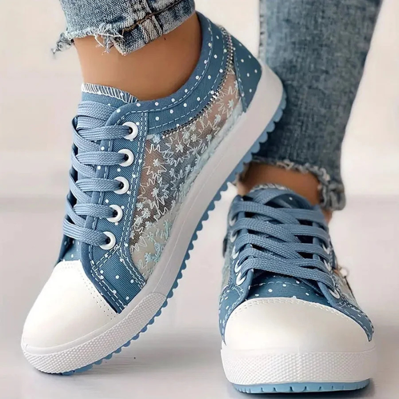 Chiara | Zapatillas Elegantes para Mujer con Detalles Florales