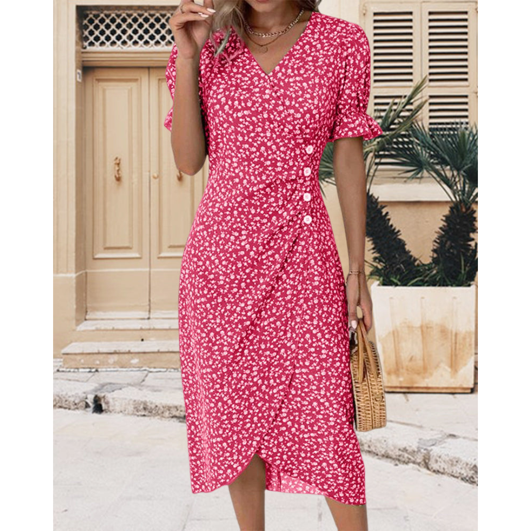 Miri™ | Vestido Elegante de Envoltura