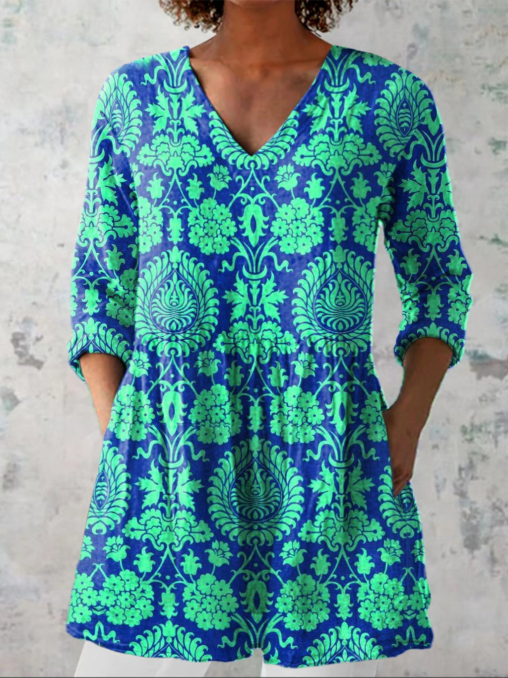 Romy | Blusa amplia con diseño llamativo