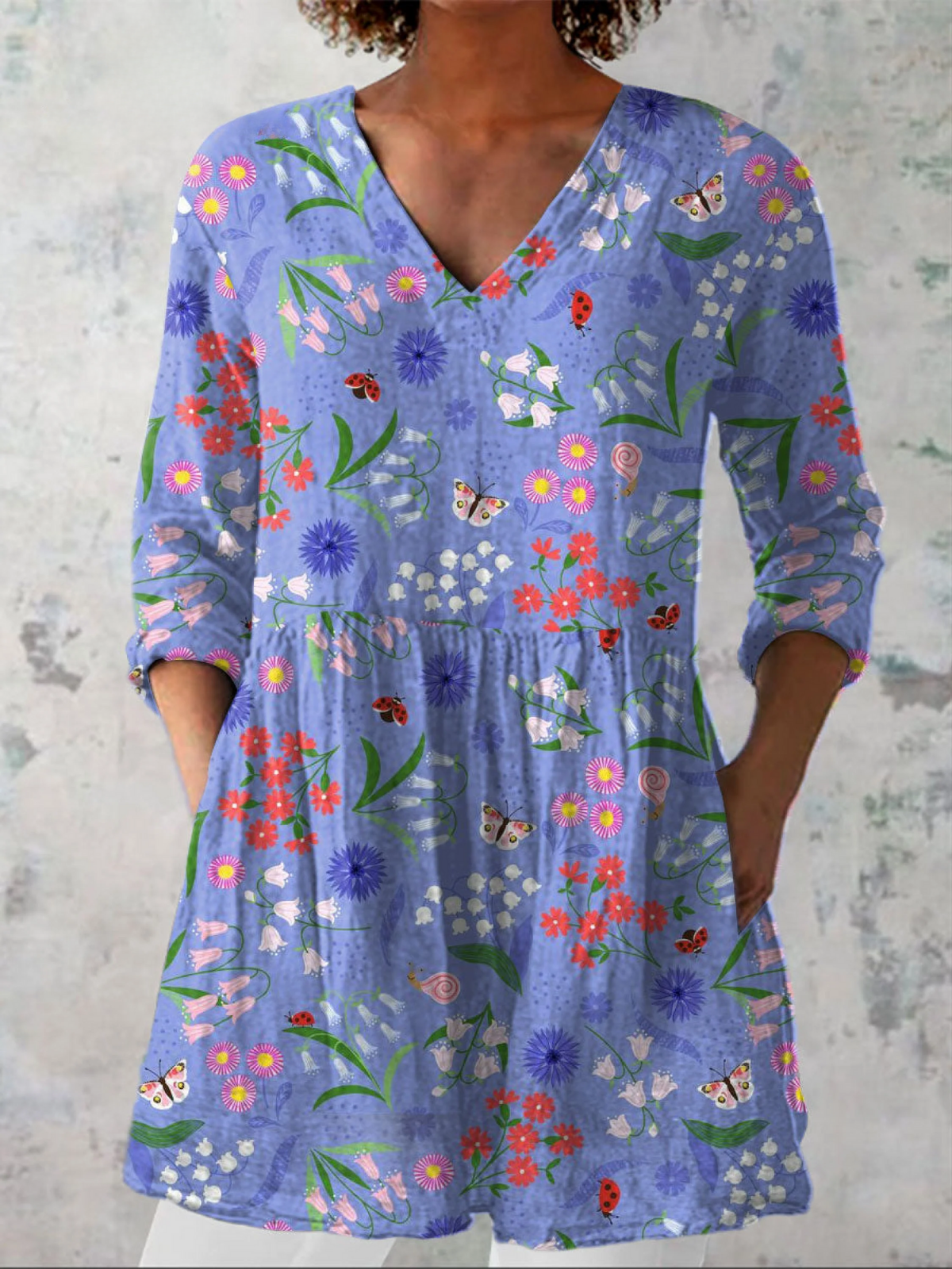 Amelie | Blusa amplia con diseño llamativo