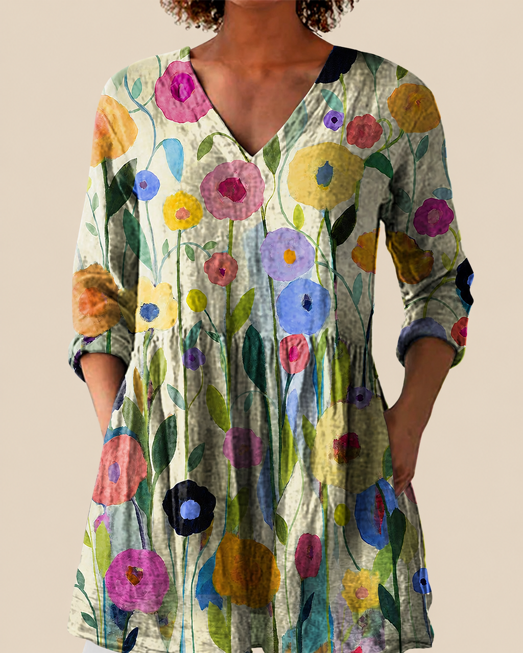 Remi | Blusa amplia con diseño llamativo