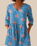 Ayla | Blusa Amplia con Diseño Vibrante