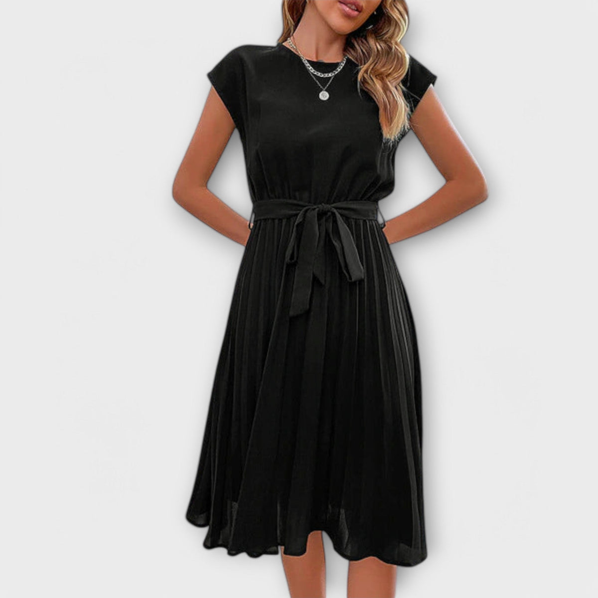 Shira™ | Vestido Midi Plisado para el Verano