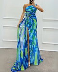 Mia™ | Vestido Vibrante con Drapado