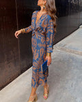 La Chispa | Vestido Midi Floral con Elegancia