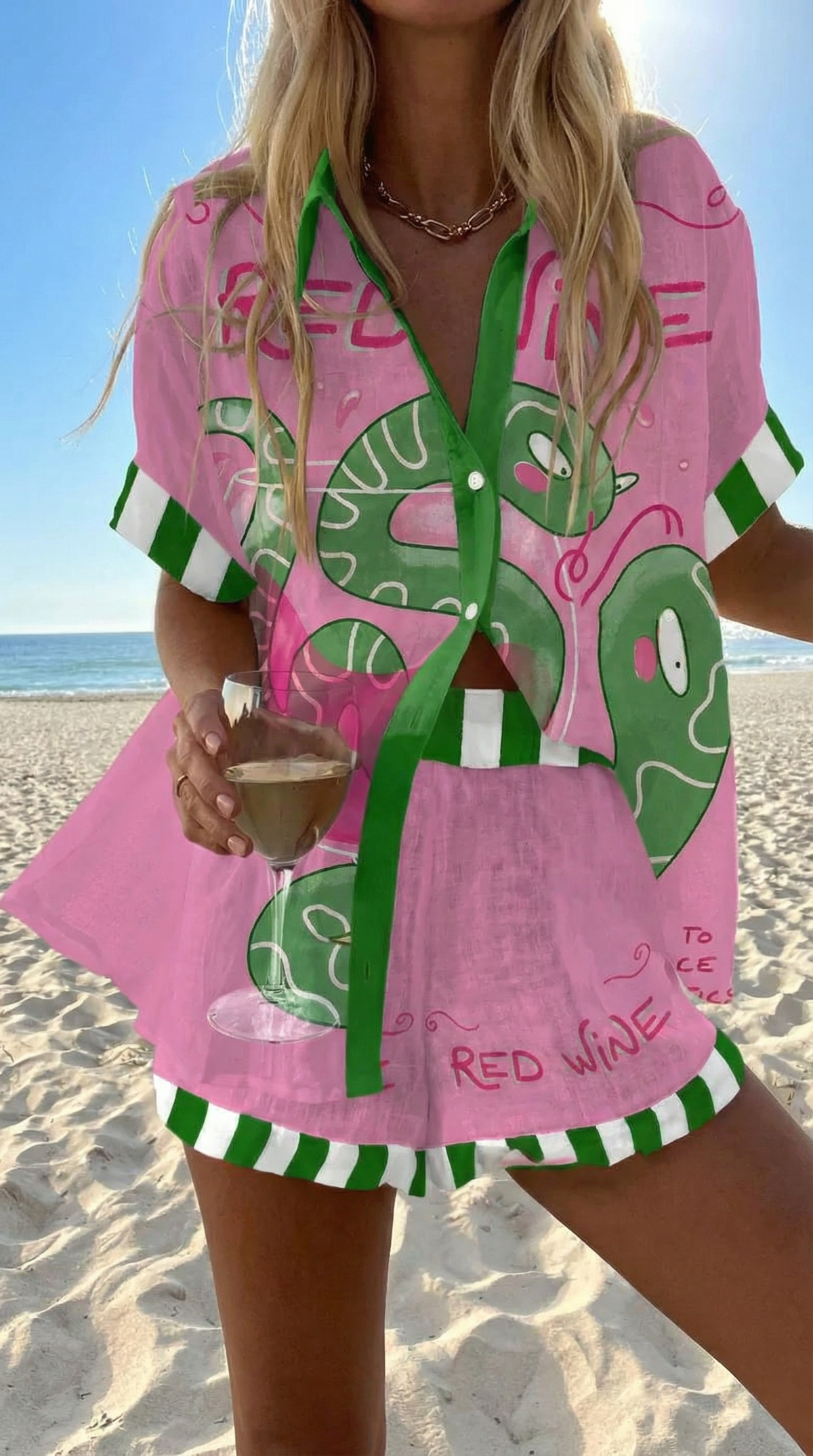 Rosa | Conjunto de Verano