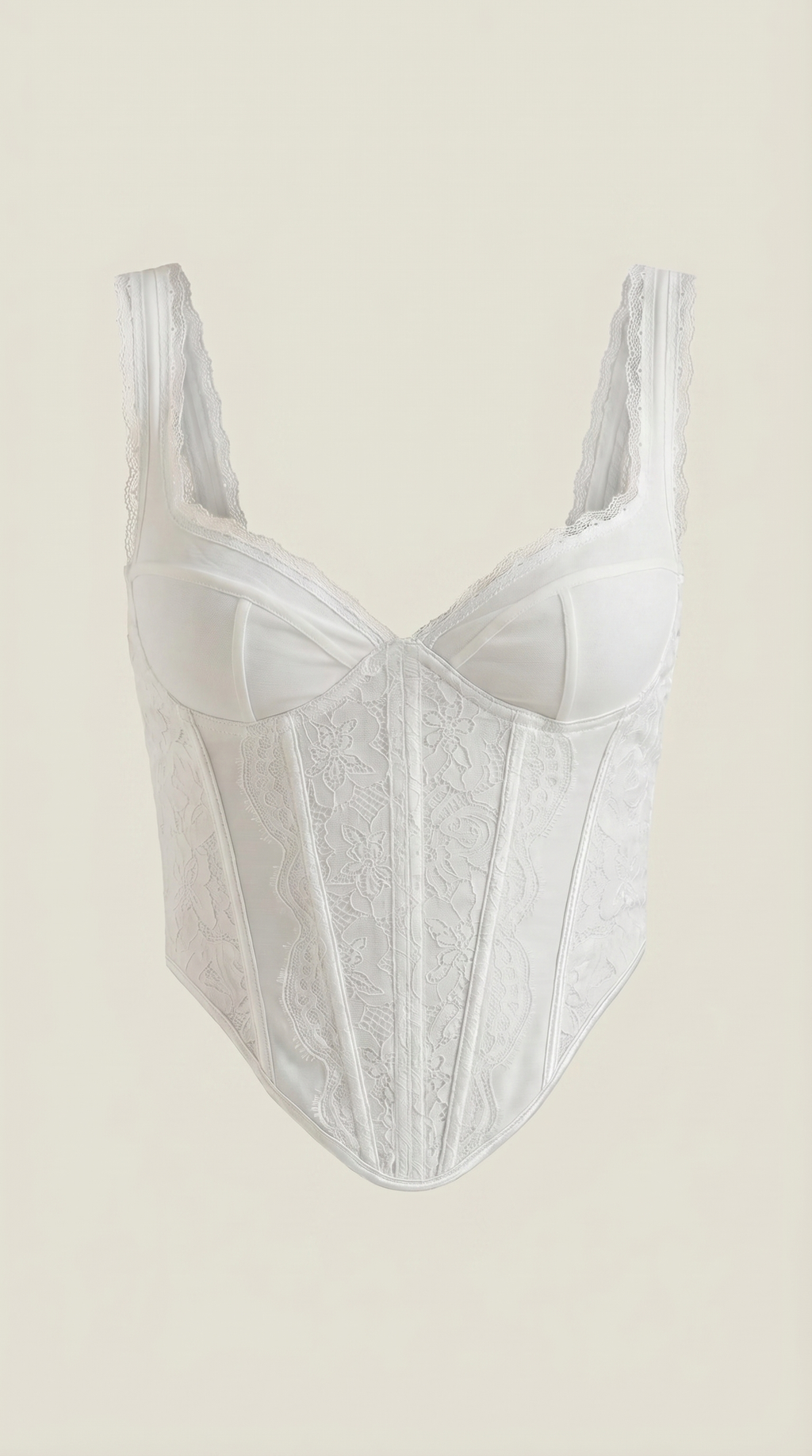Lujoso Top Freya con Detalles de Encaje