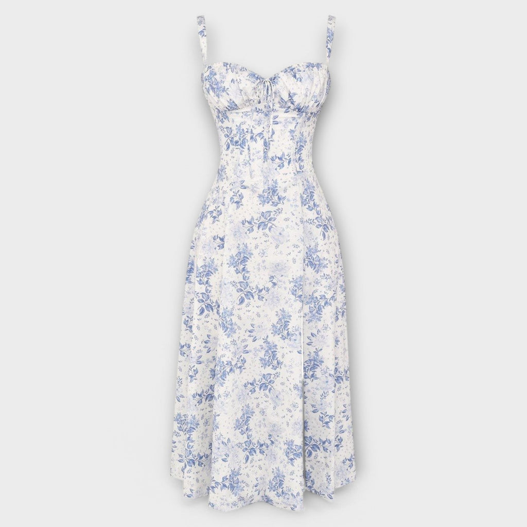 Mia™ | Vestido Midi con Diseño de Corsé