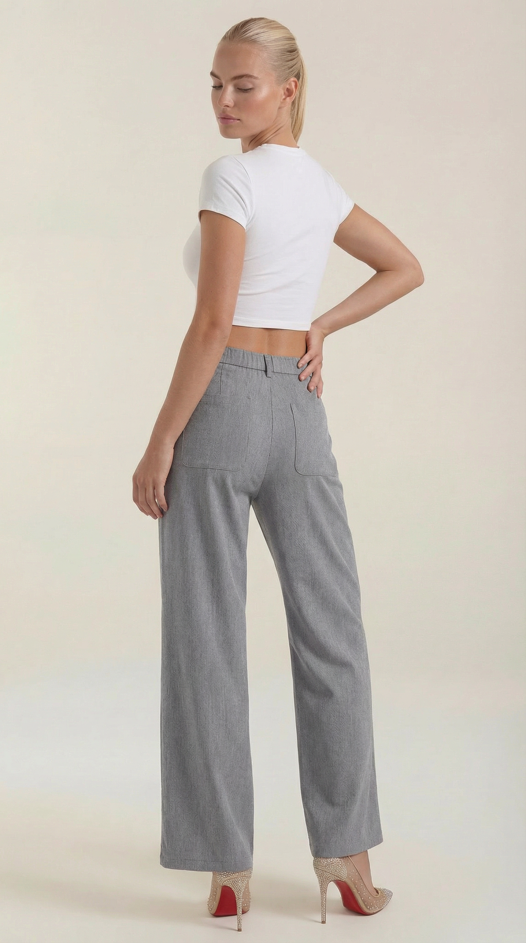 Allison Weite Pantalones de Pana
