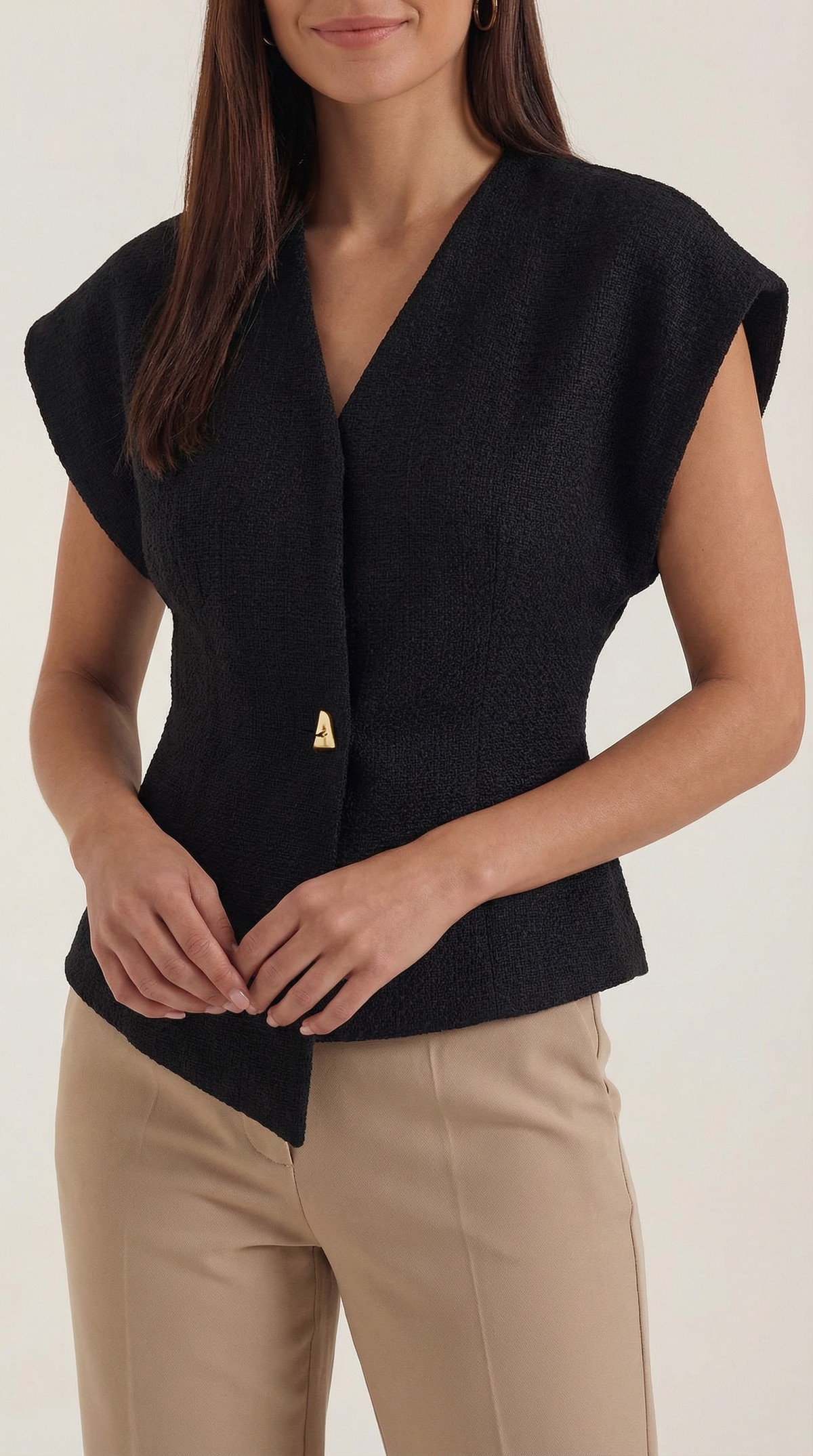 Blusa Amy con escote en forma de V