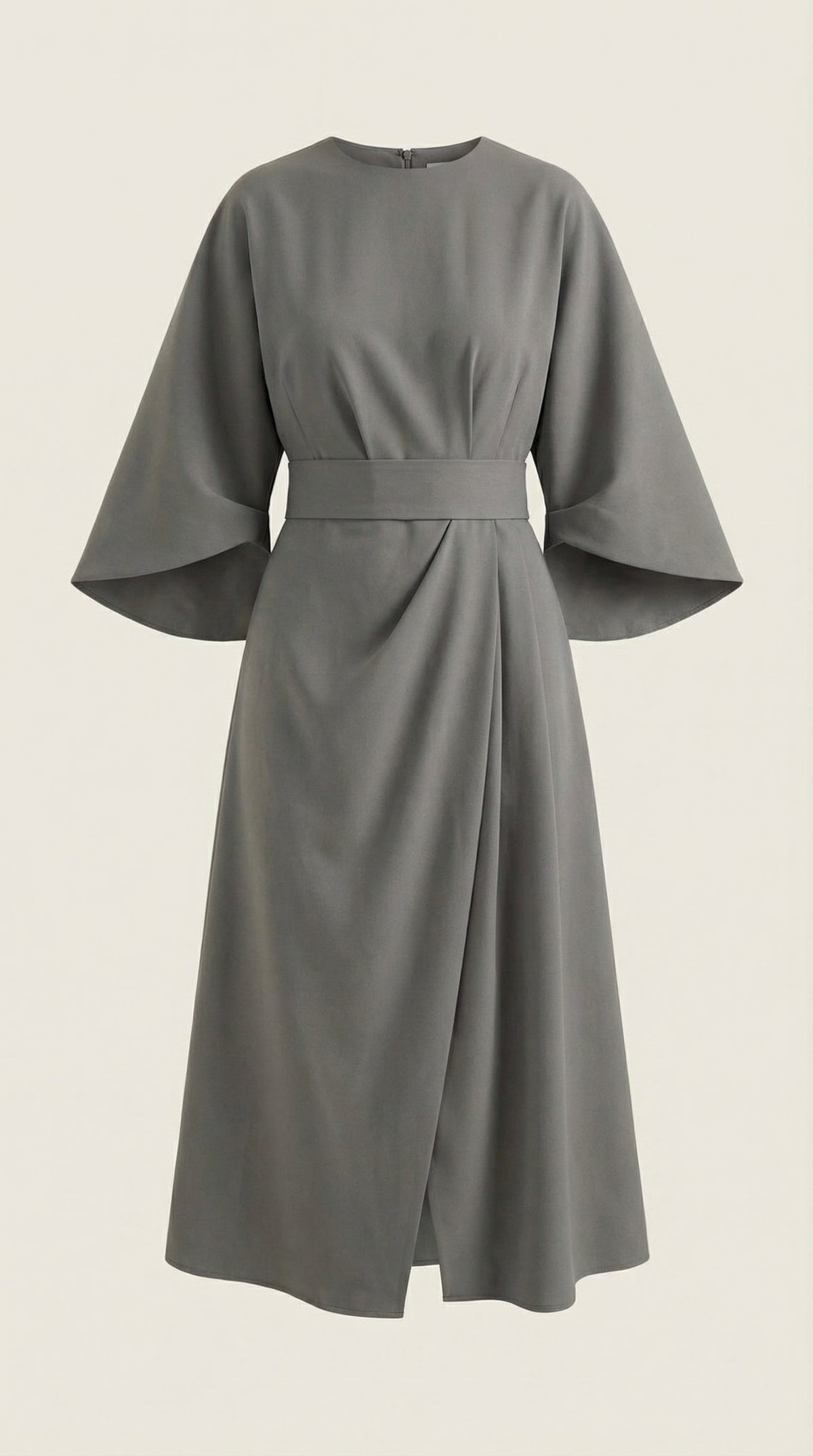 Vestido Maxí Ana con Cinturón Ajustable en la Cintura