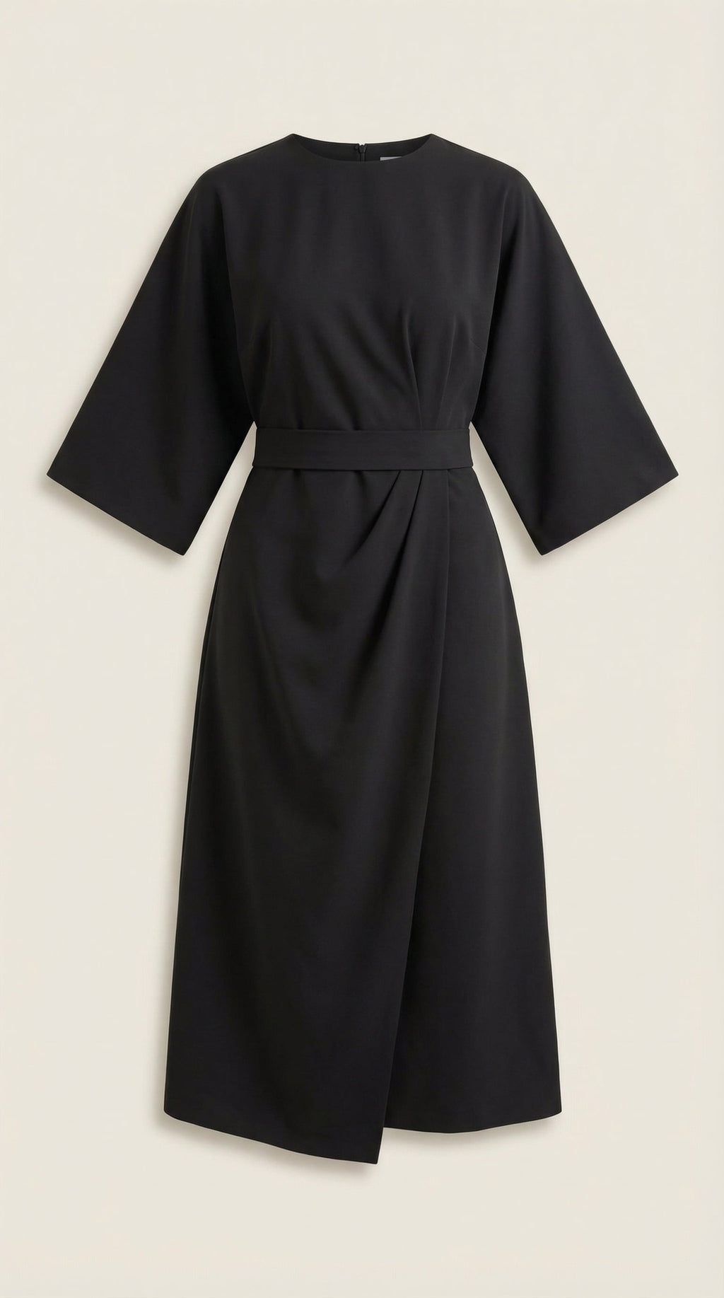 Vestido Maxí Ana con Cinturón Ajustable en la Cintura
