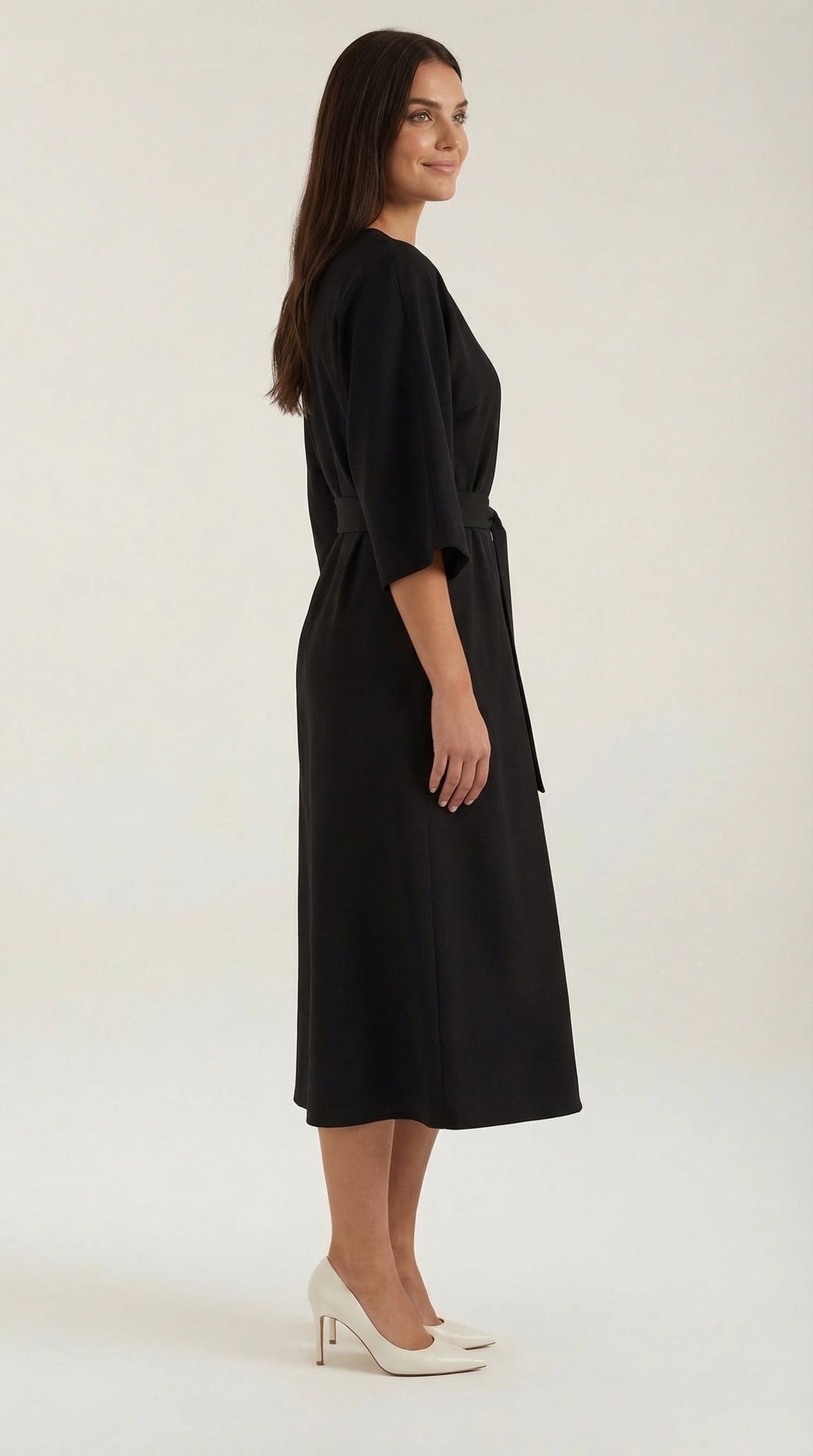 Maxi Vestido Ana con Cinturón en la Cintura
