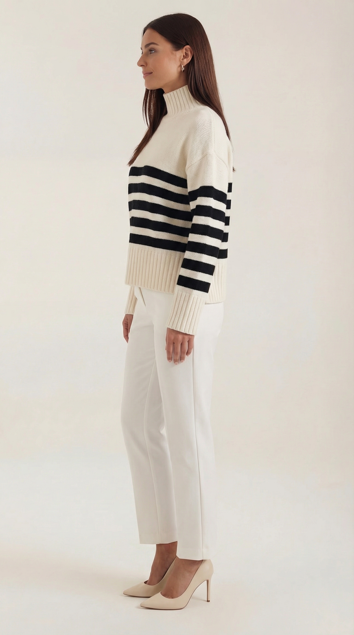 Suéter Oversized a Rayas Angela