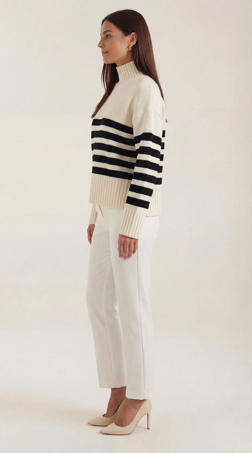 Suéter Oversized a Rayas
