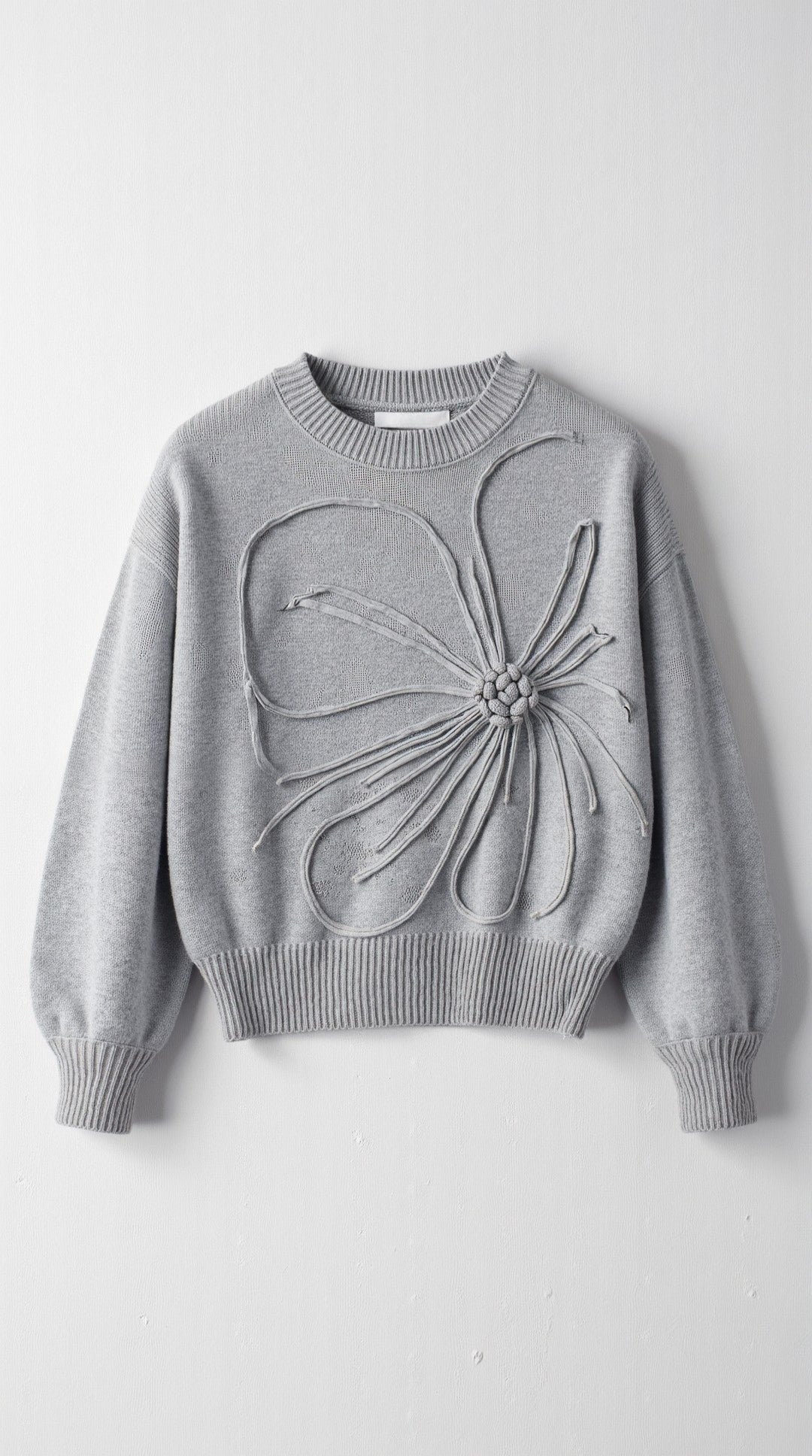 Suéter de punto Annie con diseño floral