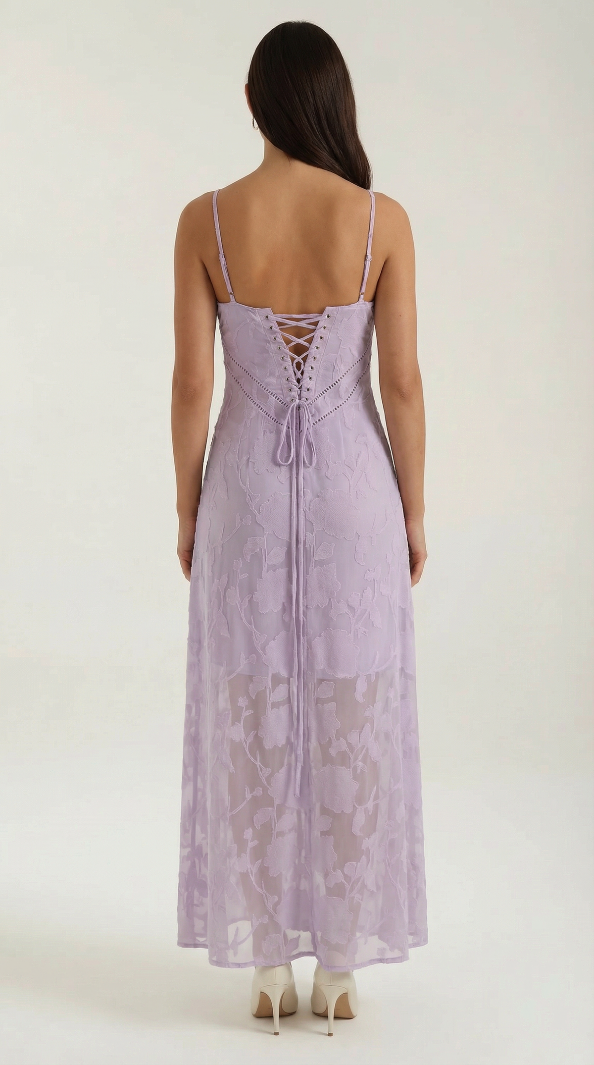 Vestido de Encaje Arabelle para Maxicóctel