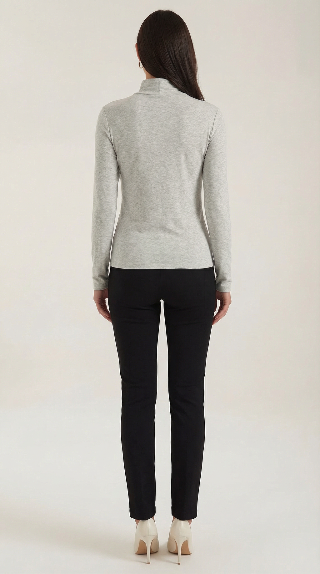Barbara Chic Long Sleeve Corte Cutout Top
