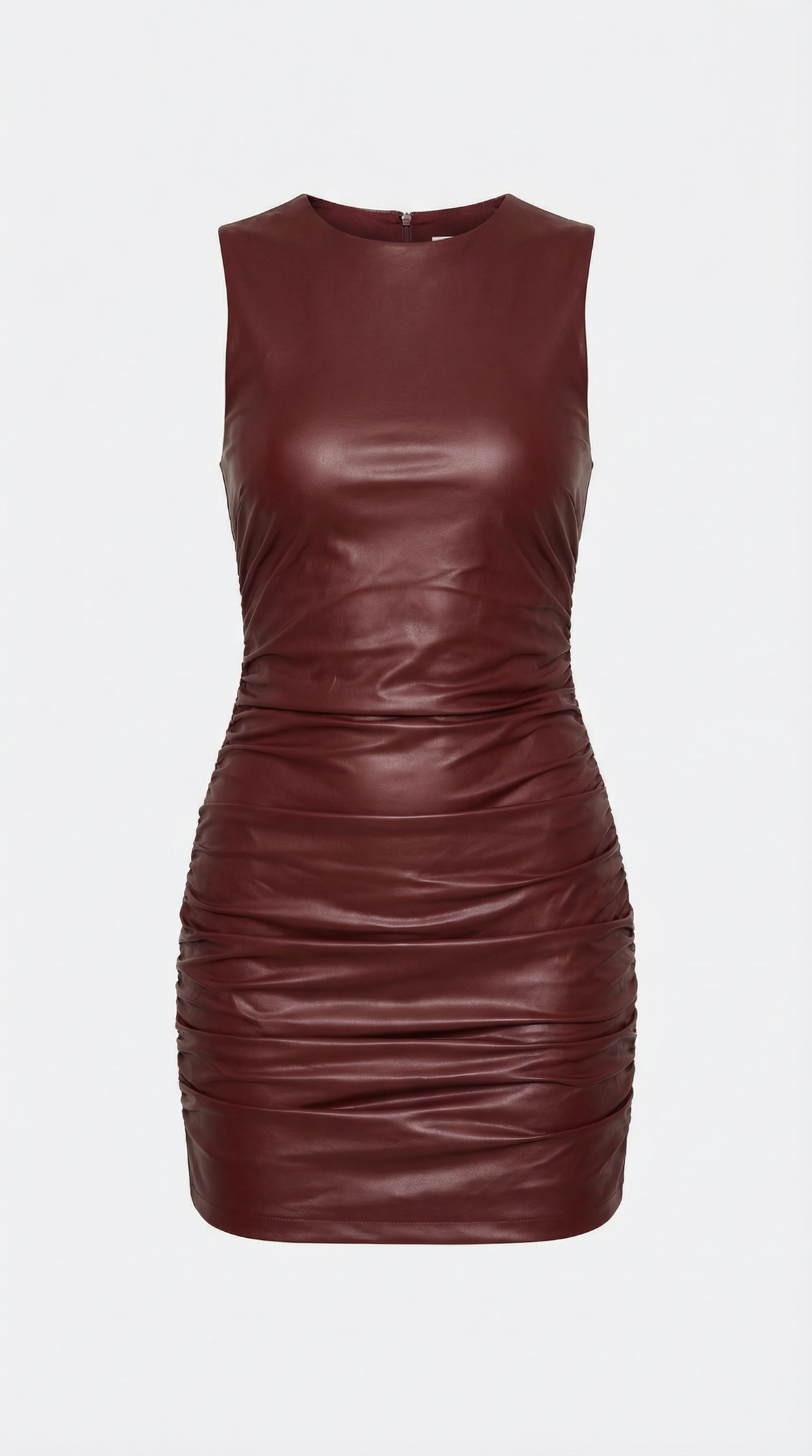 Mini Vestido Bernice de Piel Sintética