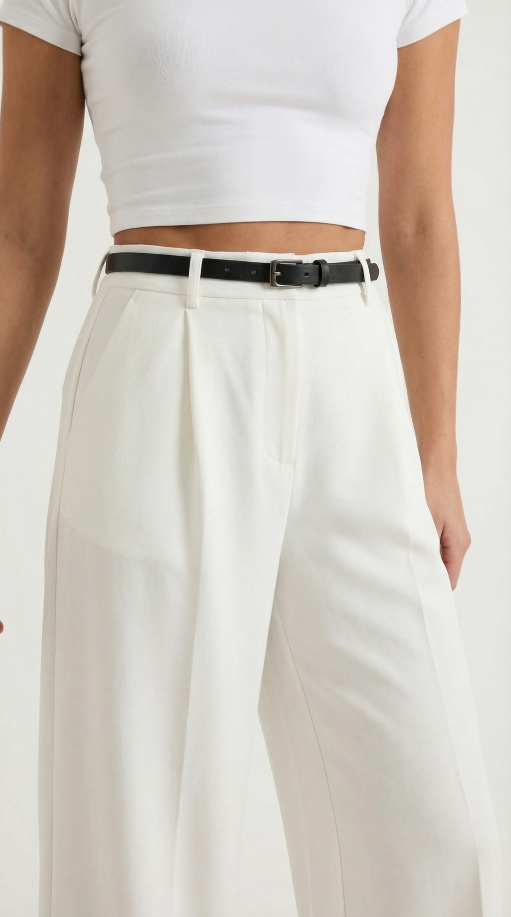 Bertha Pantalones Amplios de Tela