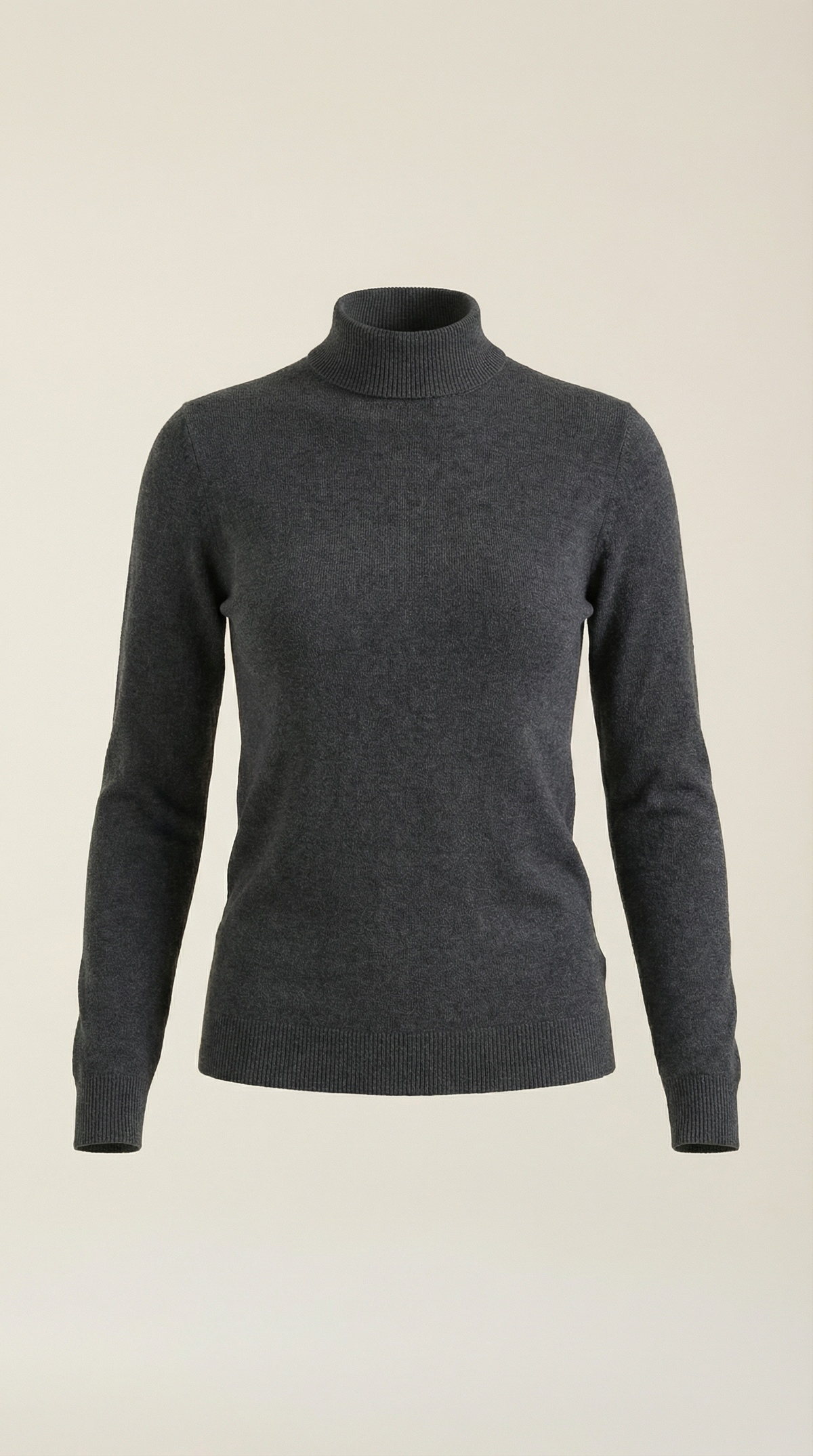 Constance Algodón Top de Cuello Alto