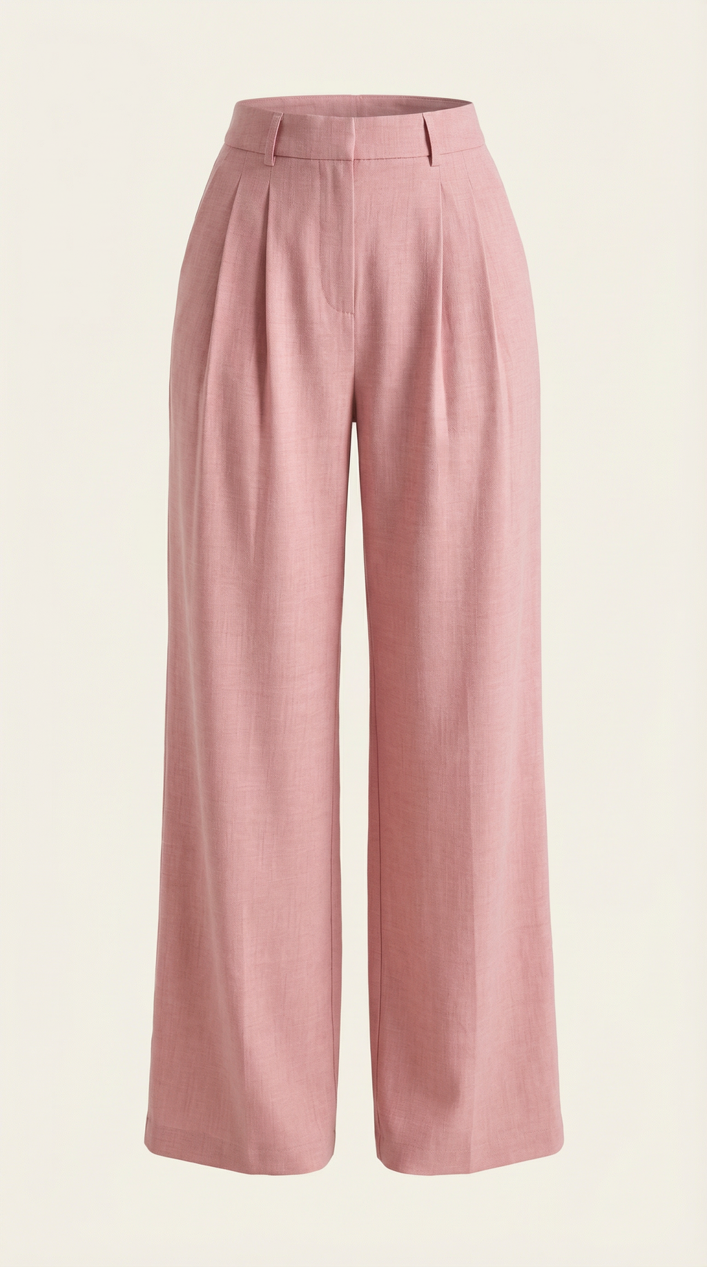Pantalones Plisados de Cintura Alta Courtney