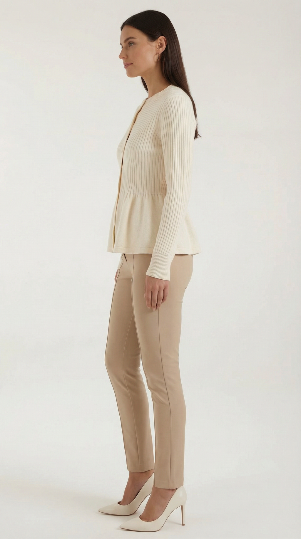 Cardigan Diana con Volantes y Botones