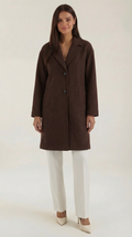 Diane Abrigo Oversized de Lana