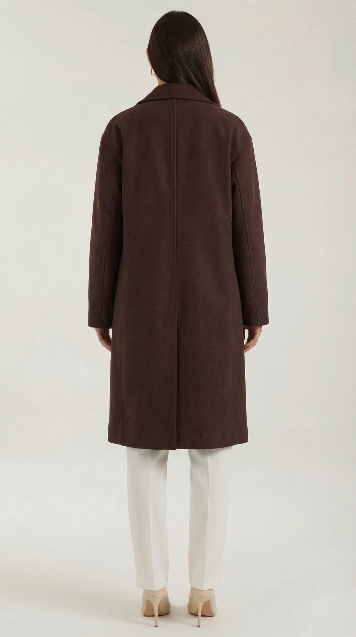 Diane Abrigo Oversized de Lana