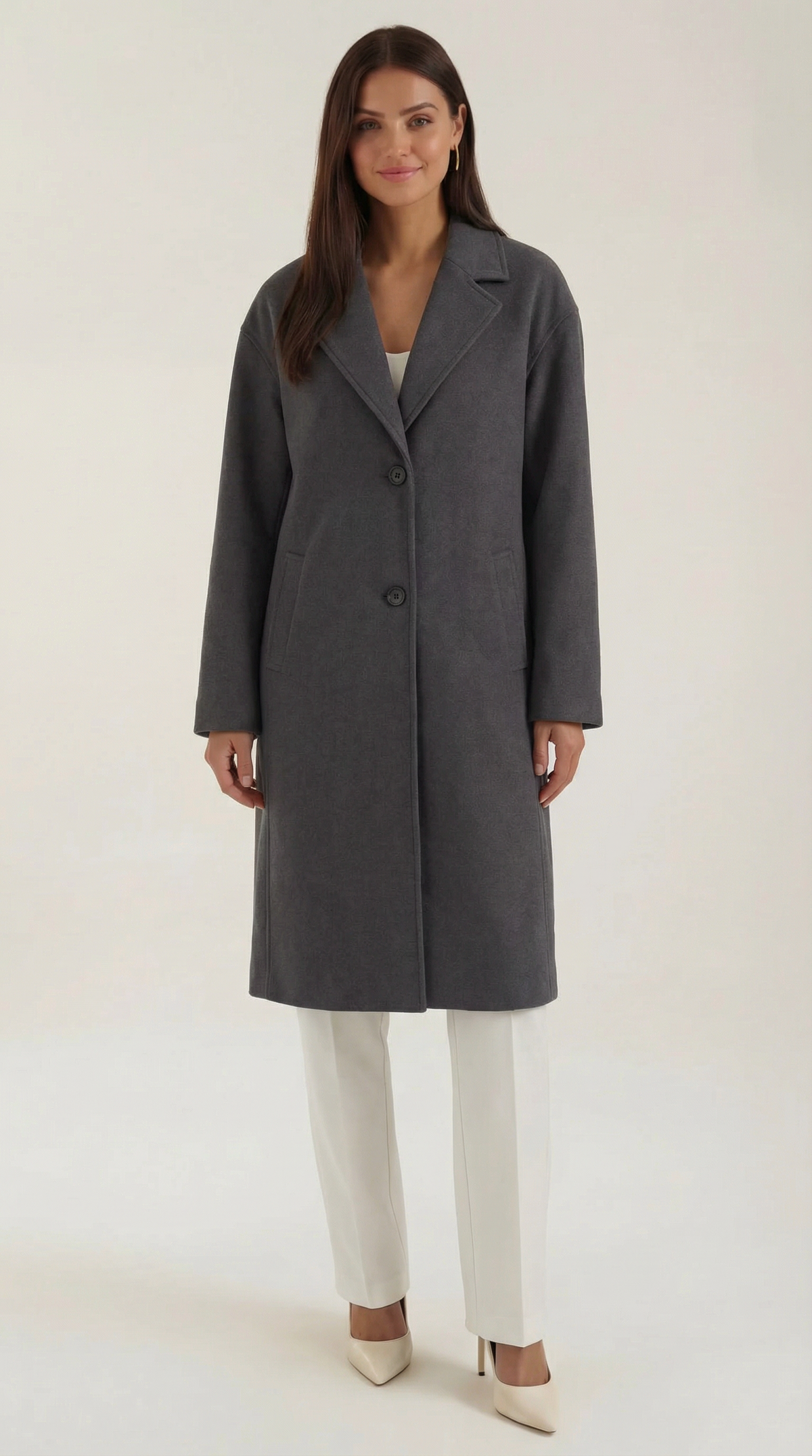 Diane Abrigo Oversized de Lana