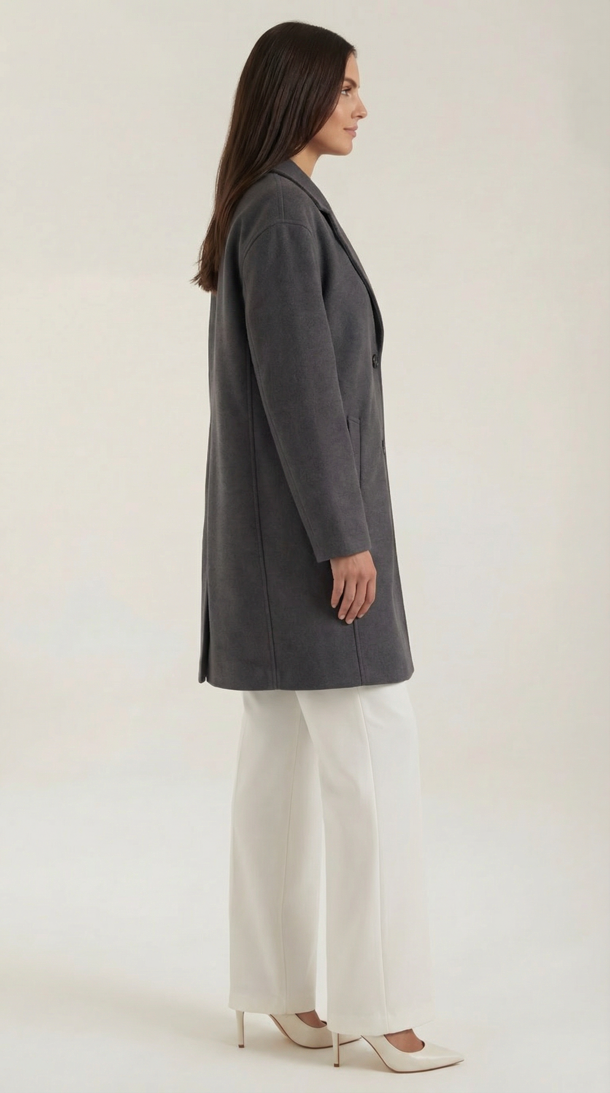 Diane Abrigo Oversized de Lana