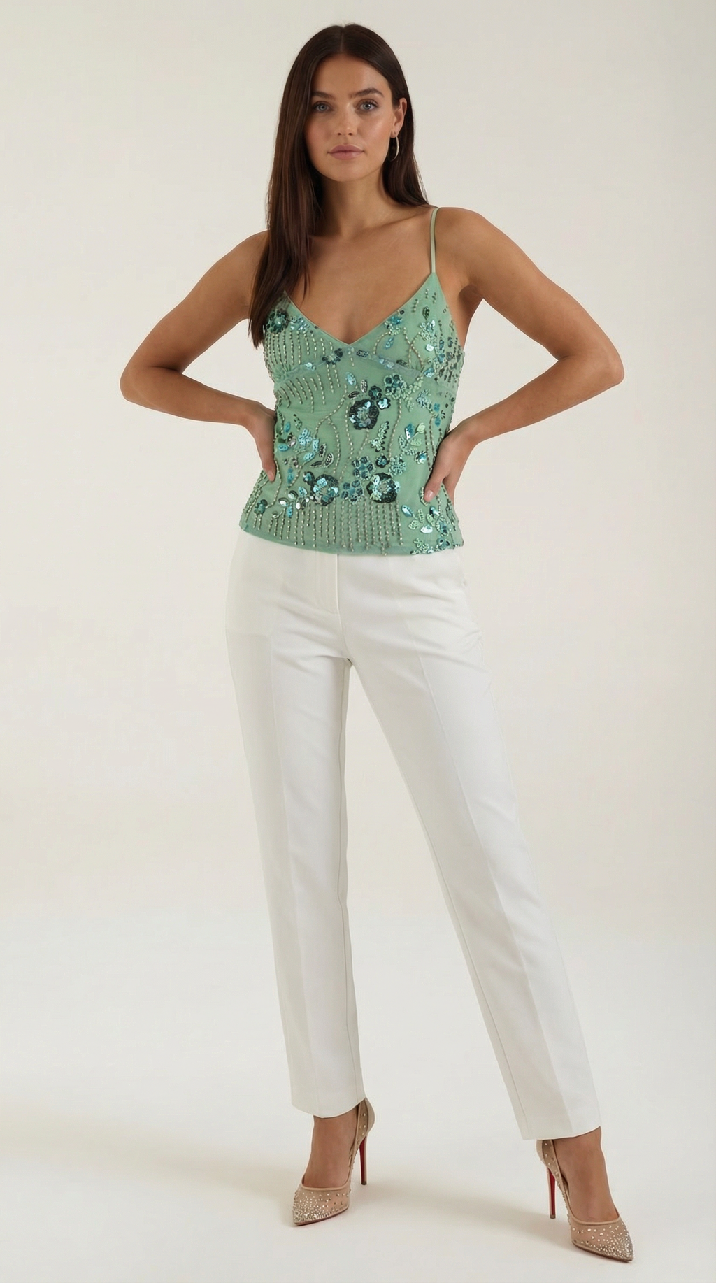 Camisón Dottie con Lentejuelas - Estilo Elegante