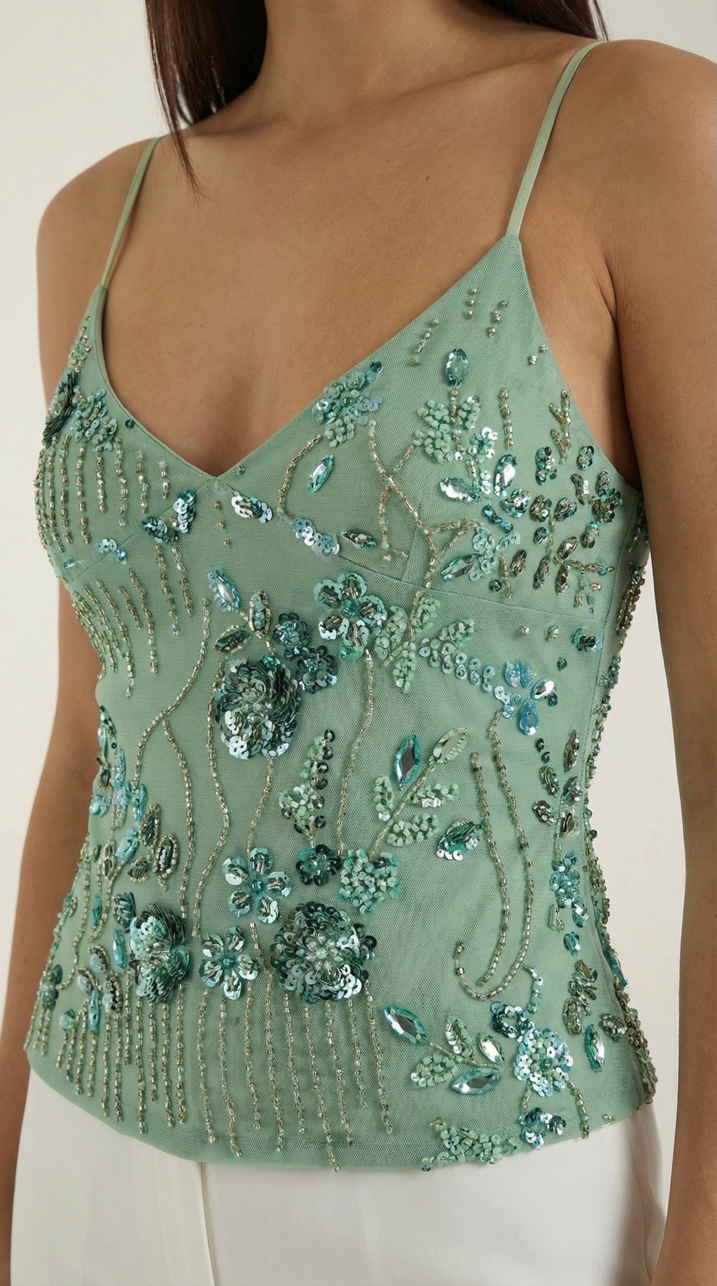 Camisón Dottie con Lentejuelas - Estilo Elegante