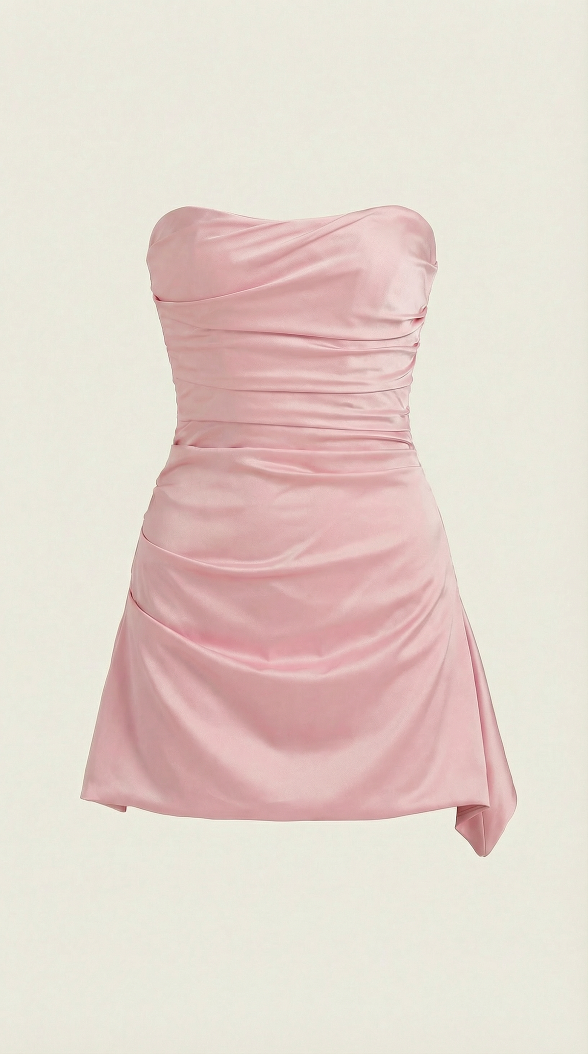Vestido Corto Sin Tirantes Genevieve
