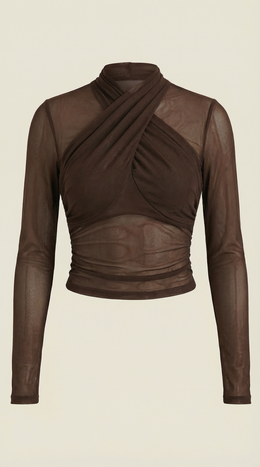 Georgia Transparente Mesh Top