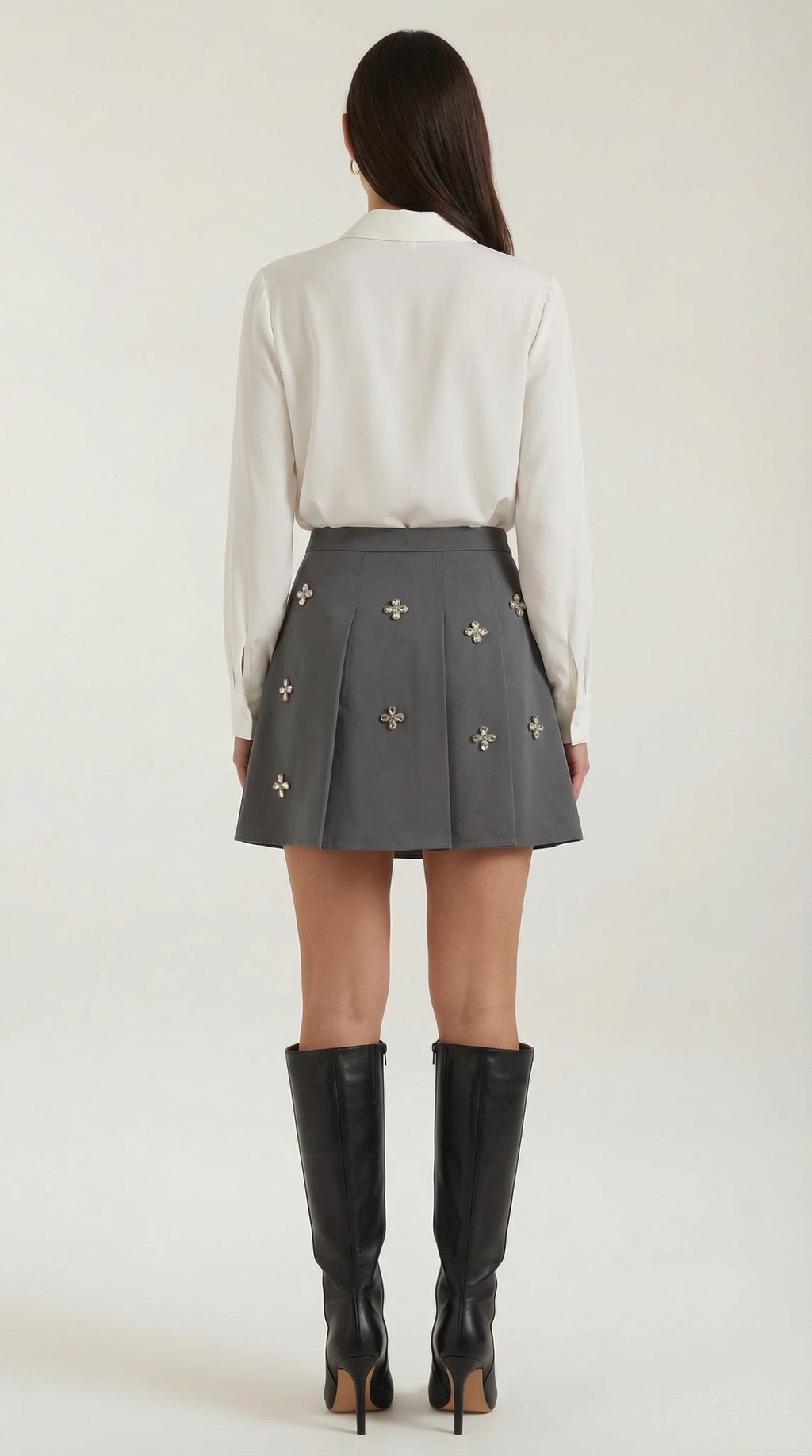 Falda de Punto Gloria con Encanto Daisy