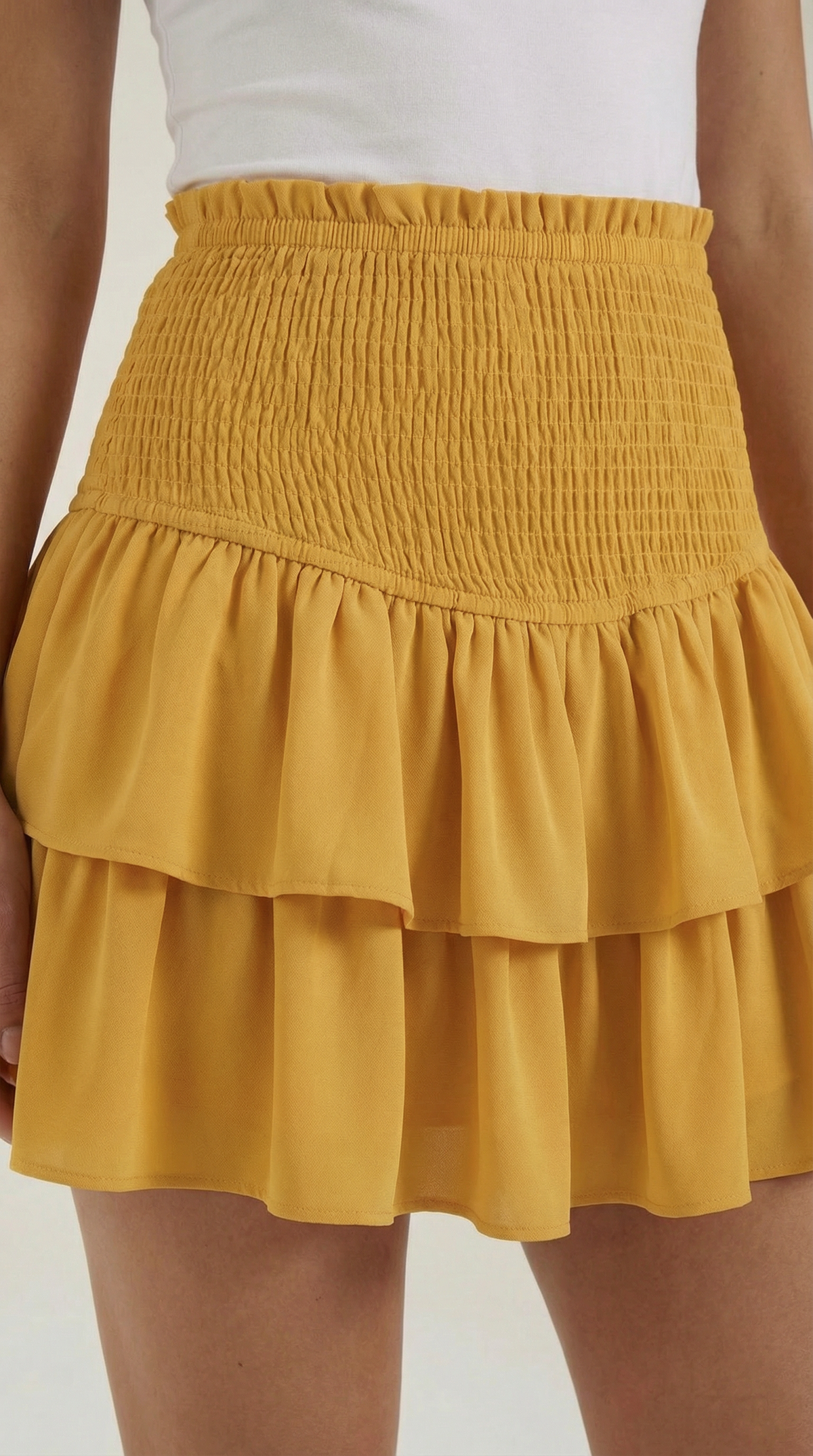 Falda Grace con volantes