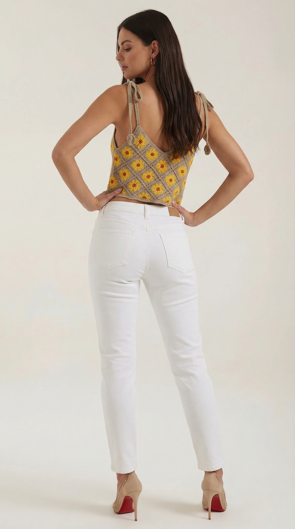 Blusa de Tirantes de Ganchillo Gretchen