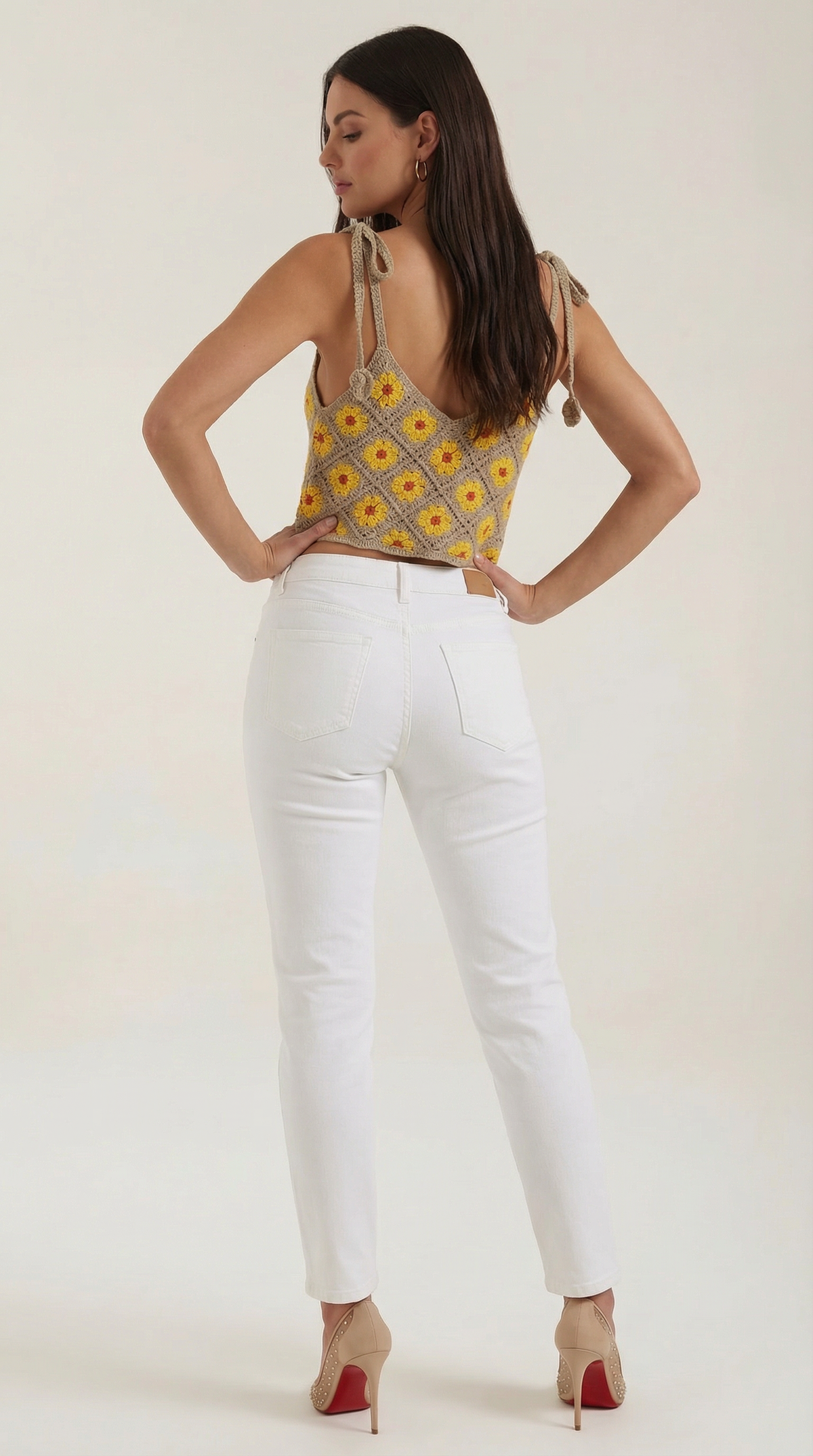 Blusa de Tirantes de Ganchillo Gretchen