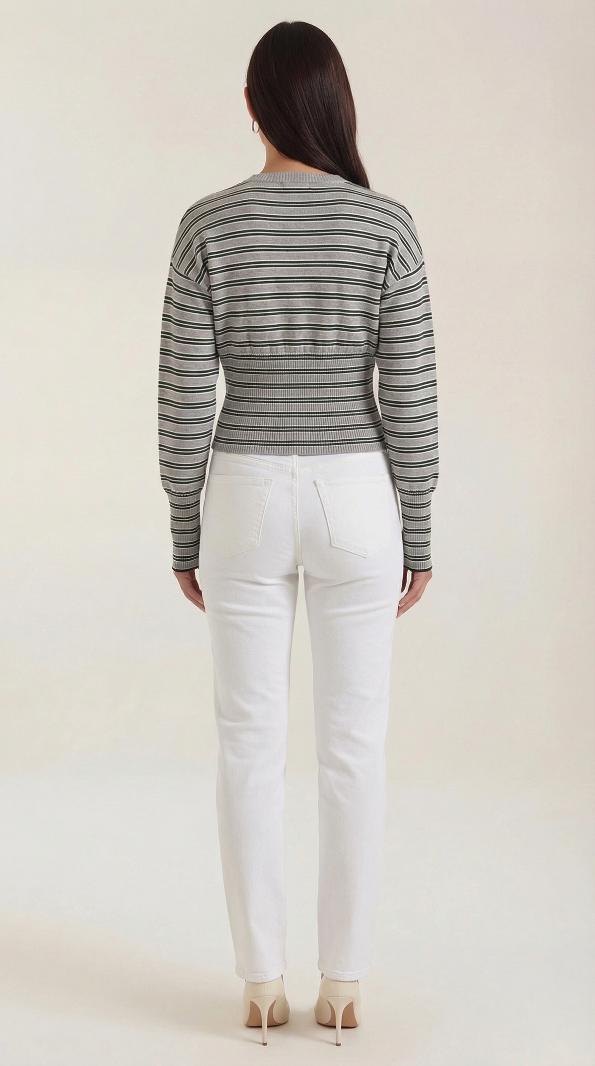Rayado Cardigan Ida