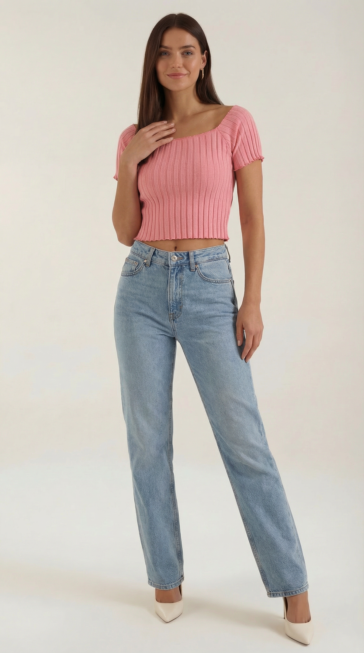 Isabel Blusa de Manga Corta