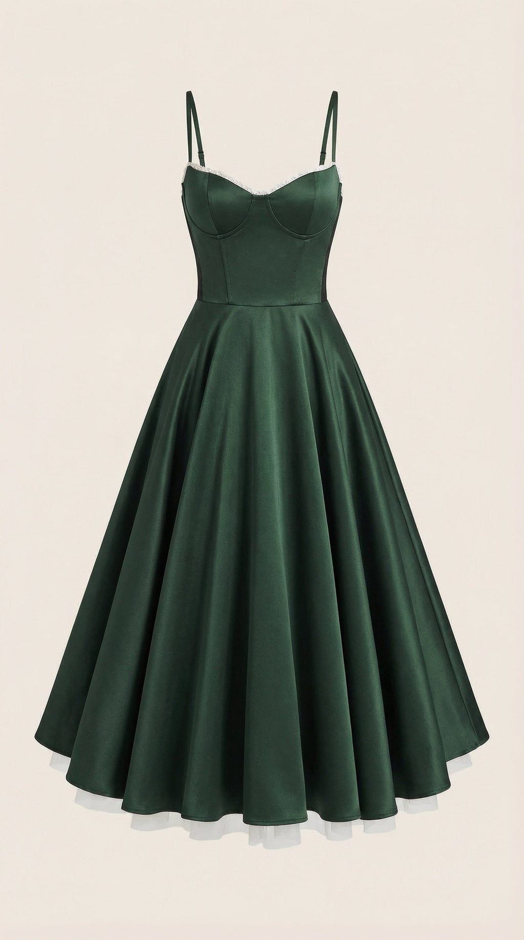 Isolde Tul Midi Dress