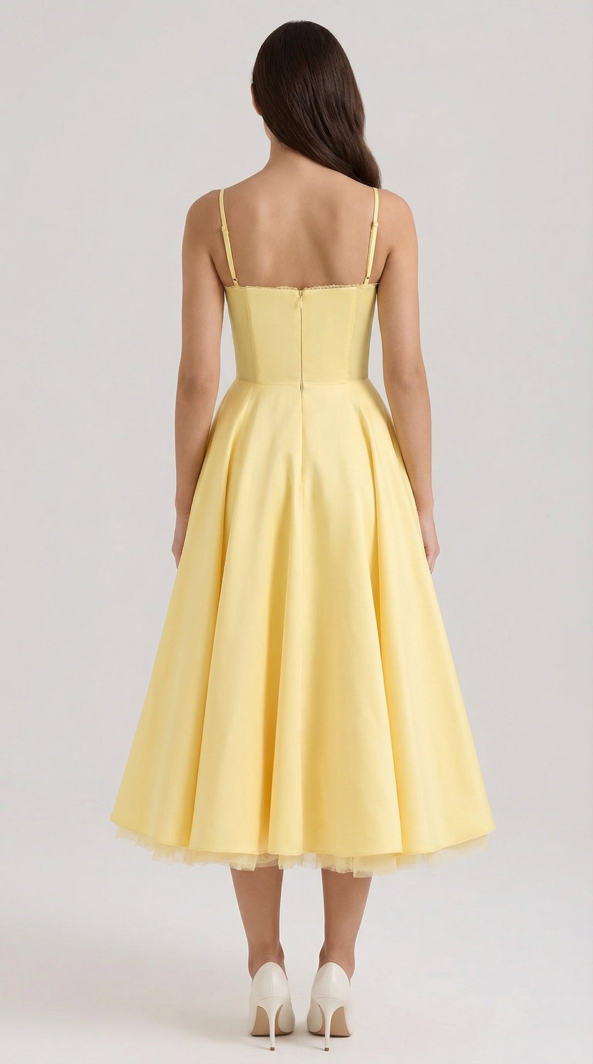 Isolde Tul Midi Dress