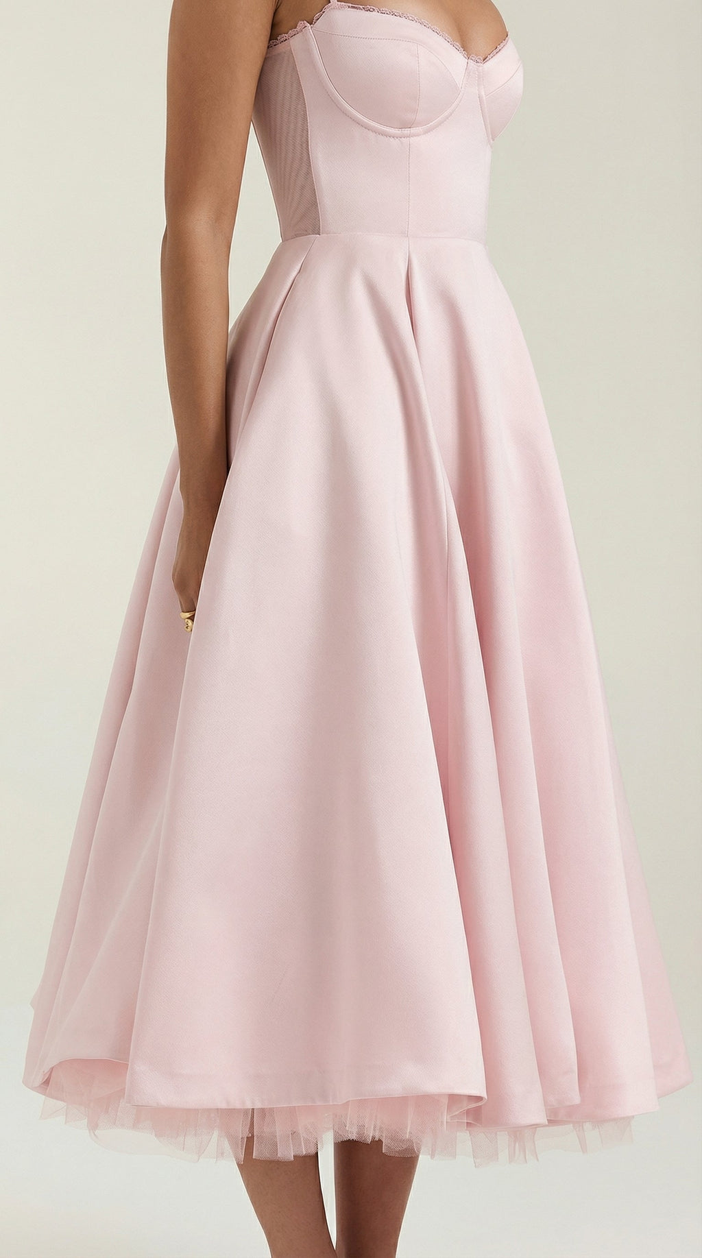 Isolde Tul Midi Dress