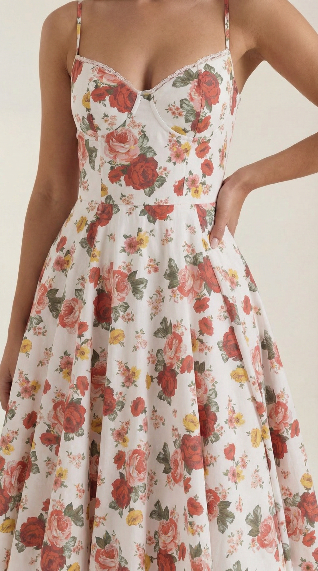 Isolde Tul Midi Dress