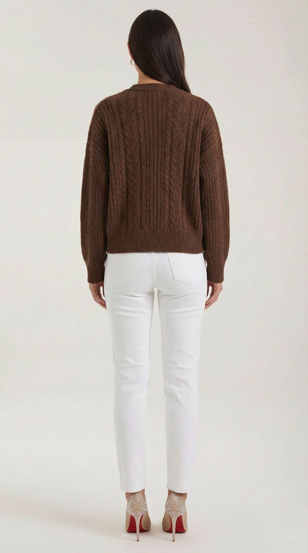 Suéter Oversize 'Janet' con Diseño de Trenzas