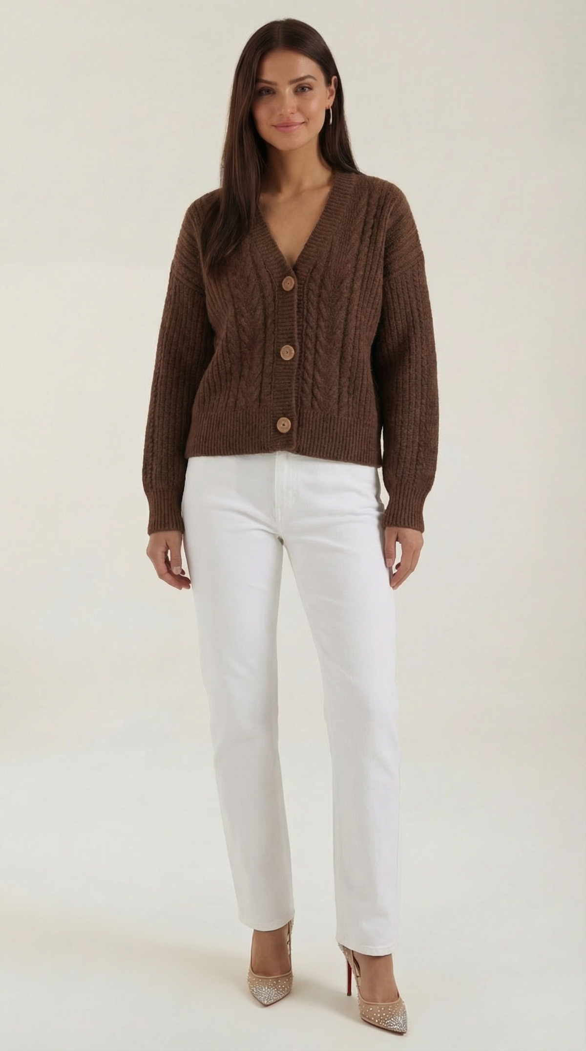 Suéter Oversize 'Janet' con Diseño de Trenzas